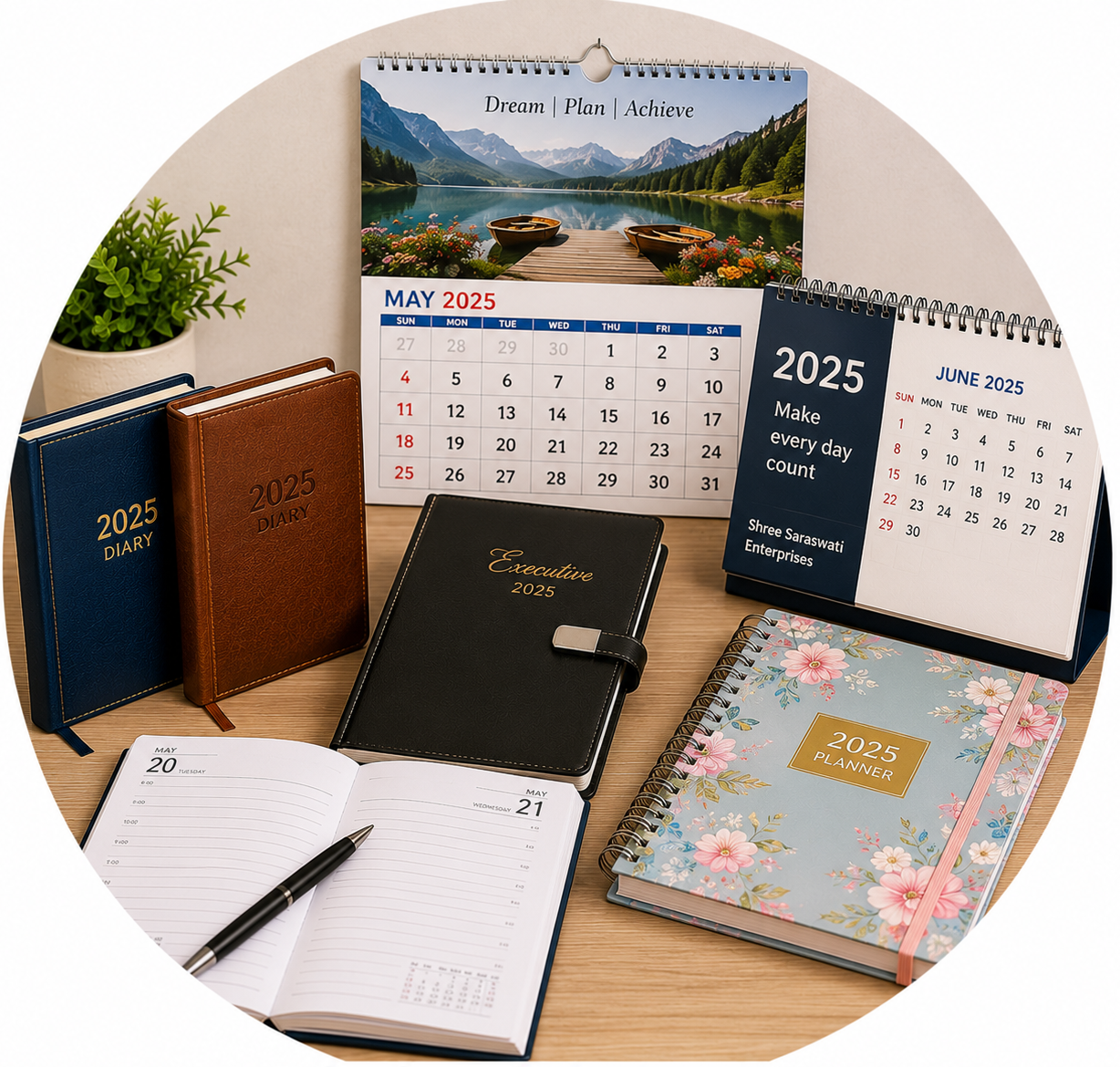 Diaries & Calendars